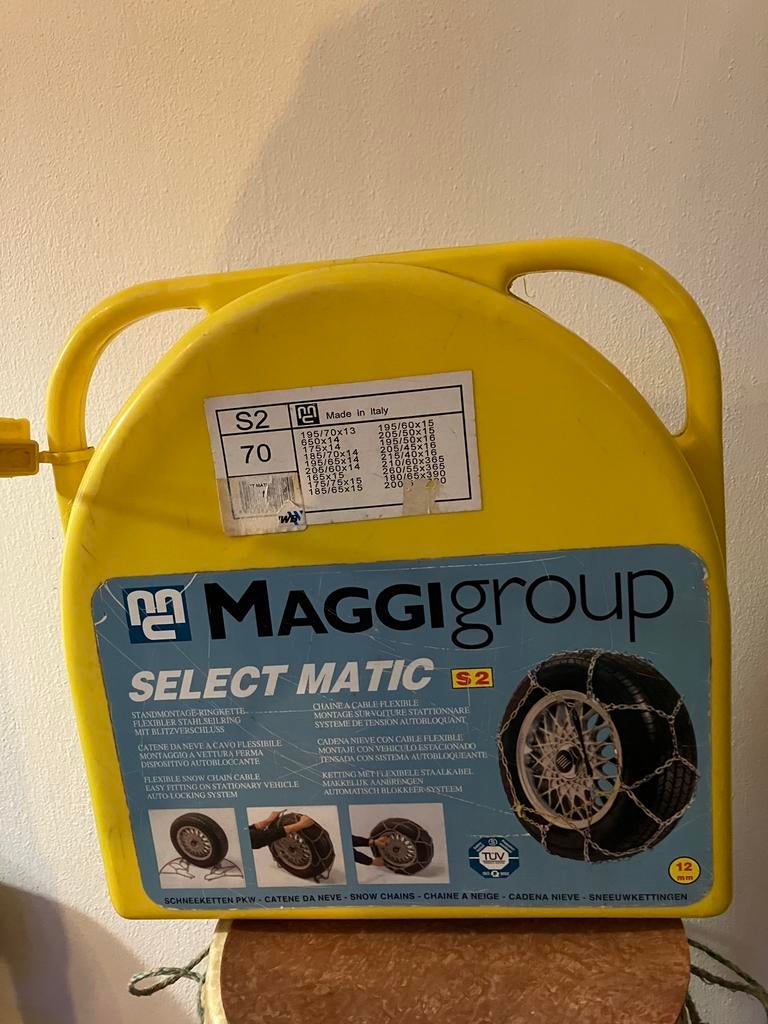 Maggi Group Select Matic S2 Sneeuwkettingen, Auto diversen, Sneeuwkettingen, Gebruikt, Ophalen