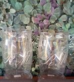 2x Riveira Maison windlichten, vaas Hurricane groot, Ophalen of Verzenden, Zo goed als nieuw, Overige materialen, Minder dan 25 cm