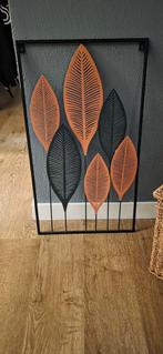 Metalen Wand decoratie, Ophalen, Zo goed als nieuw, Vrijstaande haard, Houthaard