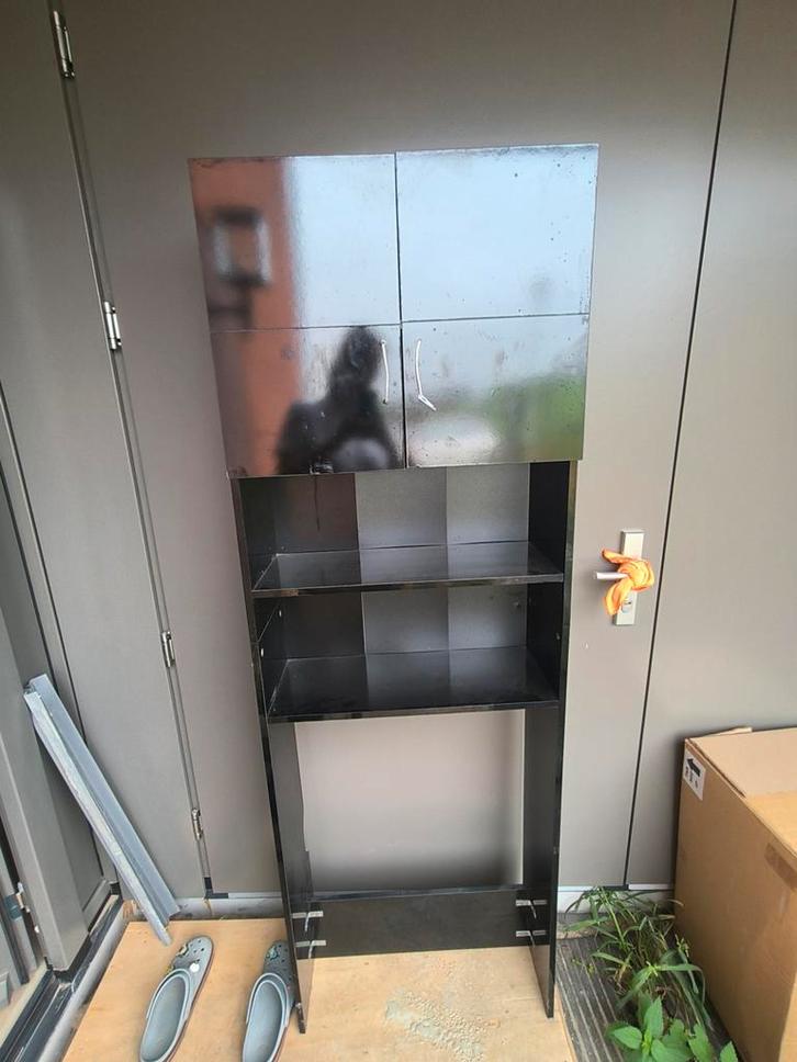 Wasmachine kast, Huis en Inrichting, Kasten | Stellingkasten, Gebruikt, Ophalen