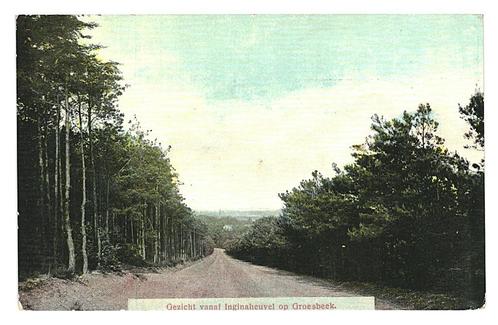 991200 Groesbeek Gez v a Inginaheuvel 1903 Gld Gelopen met, Verzamelen, Ansichtkaarten | Nederland, Gelopen, Gelderland, Voor 1920