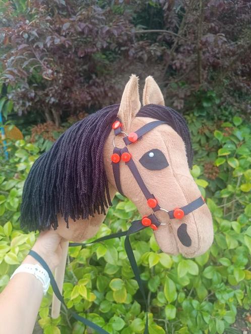 Hobbyhorse bruin met zwarte manen, Hobby en Vrije tijd, Overige Hobby en Vrije tijd, Nieuw, Ophalen of Verzenden