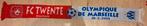 FC Twente - Olympique Marseille Sjaal, Ophalen of Verzenden, Zo goed als nieuw, F.C. Twente, Vaantje of Sjaal
