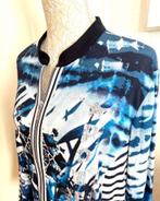 Just White vest maat 48[v], Kleding | Dames, Ophalen of Verzenden, Zo goed als nieuw, Maat 46/48 (XL) of groter, Blauw