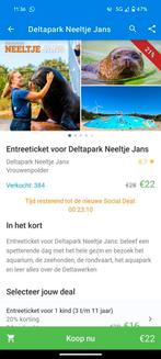6x volwassene kaartje Neeltje Jans, Drie personen of meer