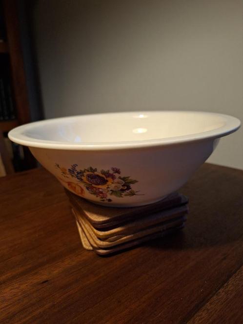 Antieke Vintage dekschaal, Antiek en Kunst, Antiek | Servies los, Ophalen of Verzenden