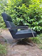Vintage design fauteuil draaifauteuil dutch design Harvink, Ophalen of Verzenden, Gebruikt, Leer