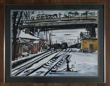 Tatyana Yassievich (1968) - Station Sint Petersburg - 2004 beschikbaar voor biedingen