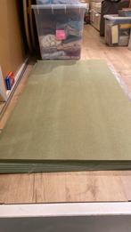 Groene ondervloer grond platen 8+2 stuks 120x60cm 7mm, Ophalen of Verzenden, Nieuw, Minder dan 10 m², Overige typen