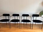 4 WOOOD Eetkamerstoelen Ivy Zwart, Antiek en Kunst, Ophalen
