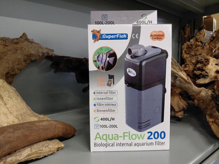 SuperFish Aqua-Flow 200, Dieren en Toebehoren, Vissen | Aquaria en Toebehoren, Nieuw, Filter of Co2, Ophalen of Verzenden