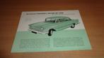 Folder  VAUXHALL  VICTOR DE LUXE, Boeken, Auto's | Folders en Tijdschriften, Gelezen, Overige merken, Verzenden