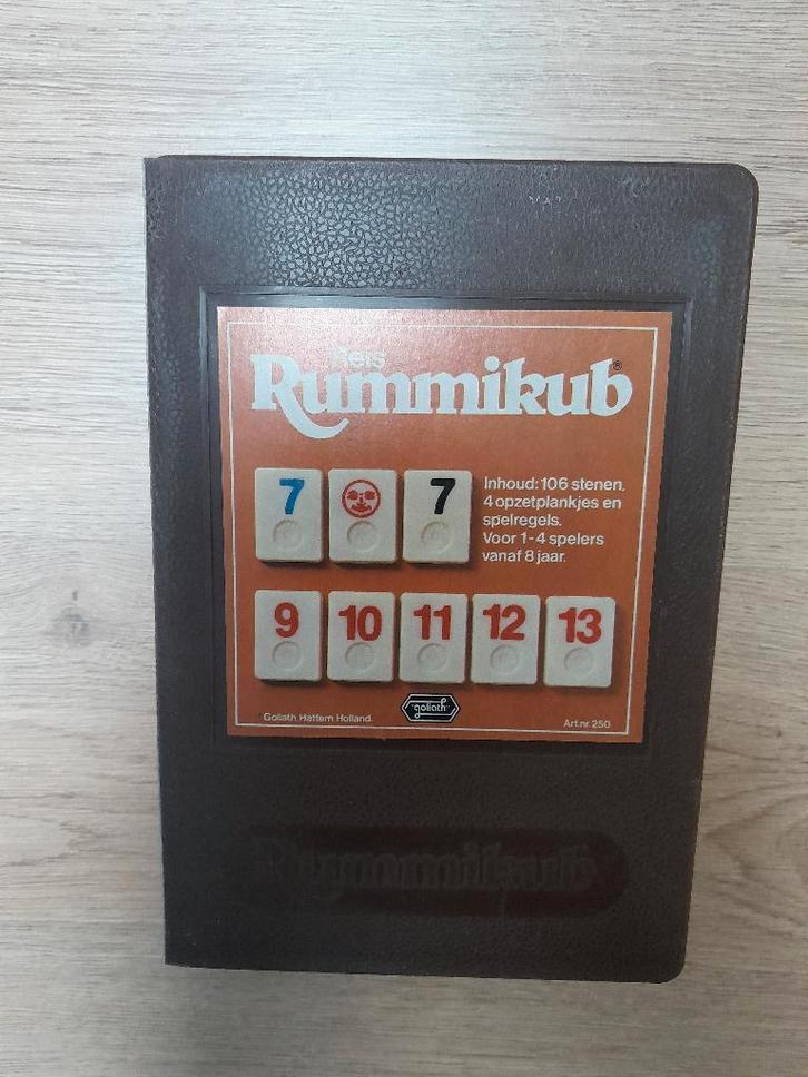 The Original Rummikub Goliath, reisspel., Hobby en Vrije tijd, Gezelschapsspellen | Bordspellen, Gebruikt, Een of twee spelers