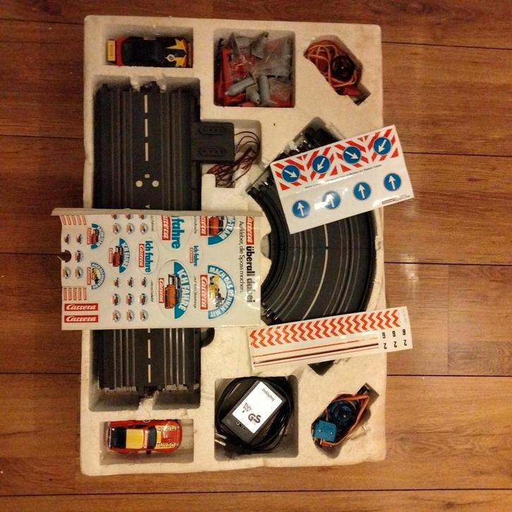 Carrera Racebaan - Vintage Servo 140, Kinderen en Baby's, Speelgoed | Racebanen, Gebruikt, Racebaan, Elektrisch, Carrera, Ophalen of Verzenden