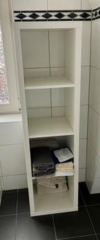 Ikea kallax kast wit, Huis en Inrichting, Kasten | Boekenkasten, Ophalen, Met plank(en), Minder dan 50 cm, Gebruikt