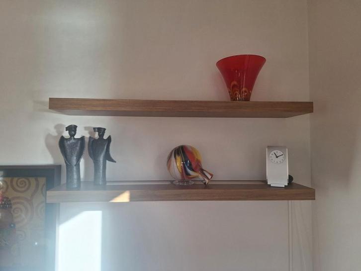 2x Wandplanken  met Verlichting - 120x26 cm, Huis en Inrichting, Woonaccessoires | Wandplanken en Boekenplanken, Zo goed als nieuw