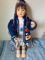 Prachtige grote vinylpop 80 cm, Ophalen of Verzenden, Zo goed als nieuw, Pop