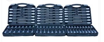 Complete 88Delig Torx inbus en veeltand doppen set in koffer beschikbaar voor biedingen
