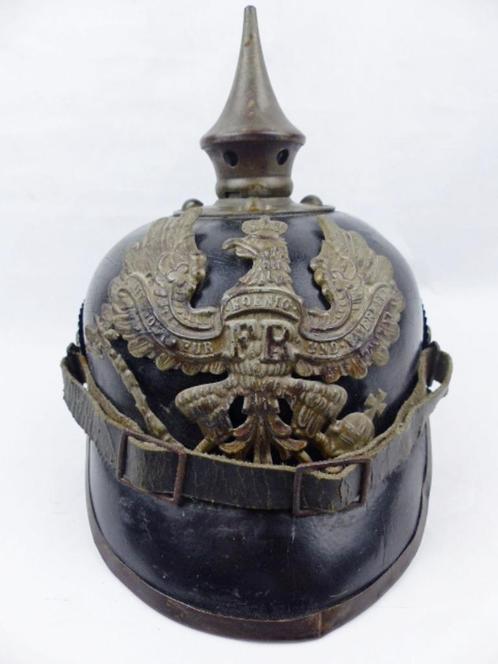 Pickelhaube, pinhelm IR79 , WO1 WW1, Verzamelen, Militaria | Algemeen, Landmacht, Duitsland, Verzenden