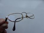 Vintage bril montuur Verley Paris Creation Chris, Ophalen of Verzenden, Zwart, Bril, Overige merken