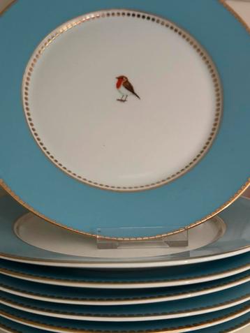 Pip Studio servies Love Birds blauw Ontbijtborden 21 cm beschikbaar voor biedingen