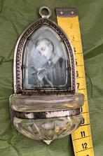 Wijwaterbakje ,Heilige Gerardus .. erg mooi, Antiek en Kunst, Antiek | Religie, Ophalen of Verzenden