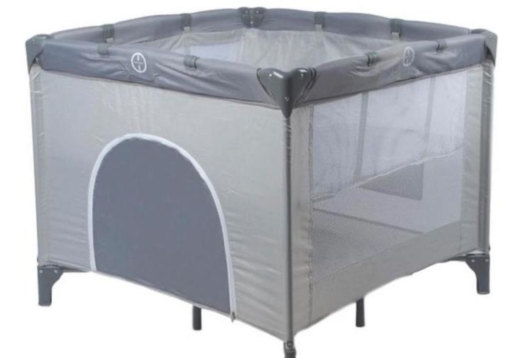 Luxe inklapbare babybox met bodemverhoger, Kinderen en Baby's, Boxen, Nieuw, Vierkant, In hoogte verstelbaar, Ophalen