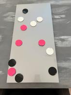 magneetbord met magneten 37x78 cm, Ophalen, Zo goed als nieuw
