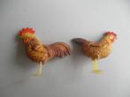 poppetjes kip en haan, Ophalen of Verzenden, Gebruikt
