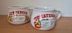 Vintage Soepkommen - met recept!, Huis en Inrichting, Keuken | Servies, Ophalen of Verzenden, Zo goed als nieuw, Kom(men), Overige stijlen