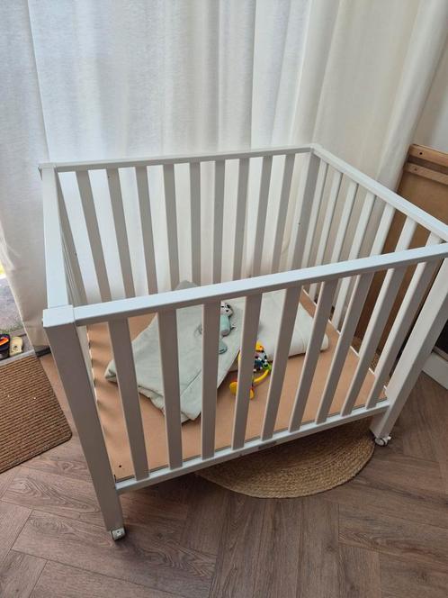 Bopita Brent box, Kinderen en Baby's, Boxen, Gebruikt, In hoogte verstelbaar, Boxkleed, Wieltjes, Ophalen