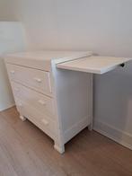 Brocante Witte commode met lades, Huis en Inrichting, Ophalen, Gebruikt, 50 tot 100 cm, Met lade(s)
