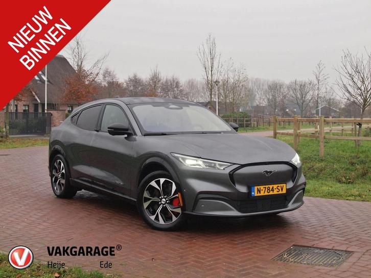 Ford Mustang Mach-E Extended AWD 98 kWh | Panoramadak | 360, Auto's, Ford, Bedrijf, Te koop, Mustang, 360° camera, 4x4, ABS, Achteruitrijcamera