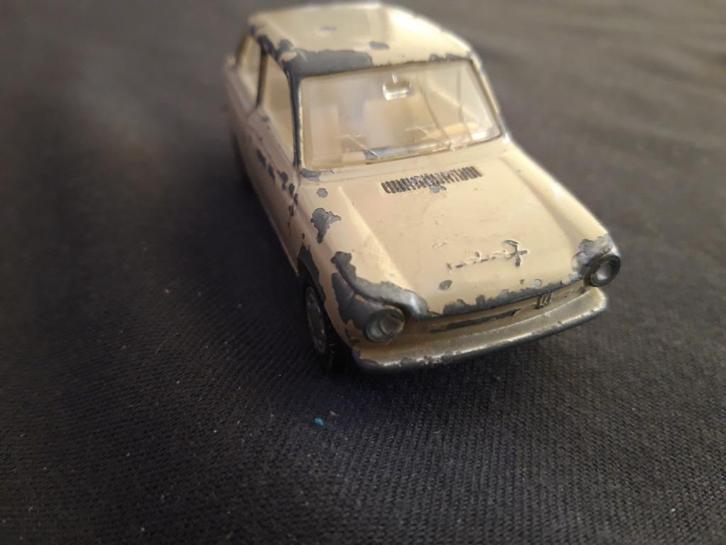 Daf 44 '66 gebroken wit – 1e versie metalen koplampen, Hobby en Vrije tijd, Modelauto's | 1:43, Gebruikt, Auto, Overige merken