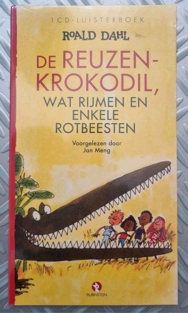 Luisterboek REUZENKROKODIL en rijmen en rotbeesten. Zgan, Boeken, Luisterboeken, Ophalen of Verzenden