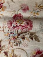 Mulberry linnen katoen lap Moonflower, Hobby en Vrije tijd, Stoffen en Lappen, Overige kleuren, 120 cm of meer, Ophalen of Verzenden