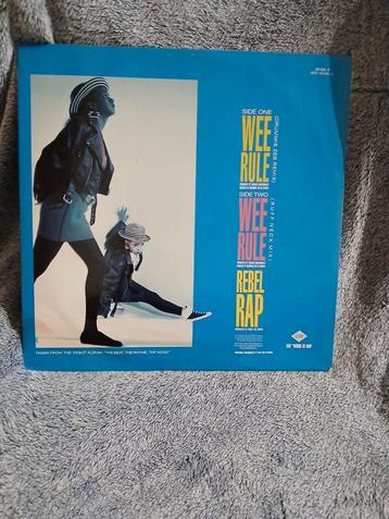 Wee Rule - Rebel Rap 12 inch Vinyl. maxi beschikbaar voor biedingen