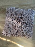 Poederroze/beige woonkussen bohemian met ruffels, Huis en Inrichting, Woonaccessoires | Kussens, Ophalen of Verzenden, Zo goed als nieuw