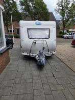 Hobby De Luxe Easy incl mover, voortent en 2 fietsendragers, Caravans en Kamperen, Hobby, Treinzit, 750 - 1000 kg, Particulier