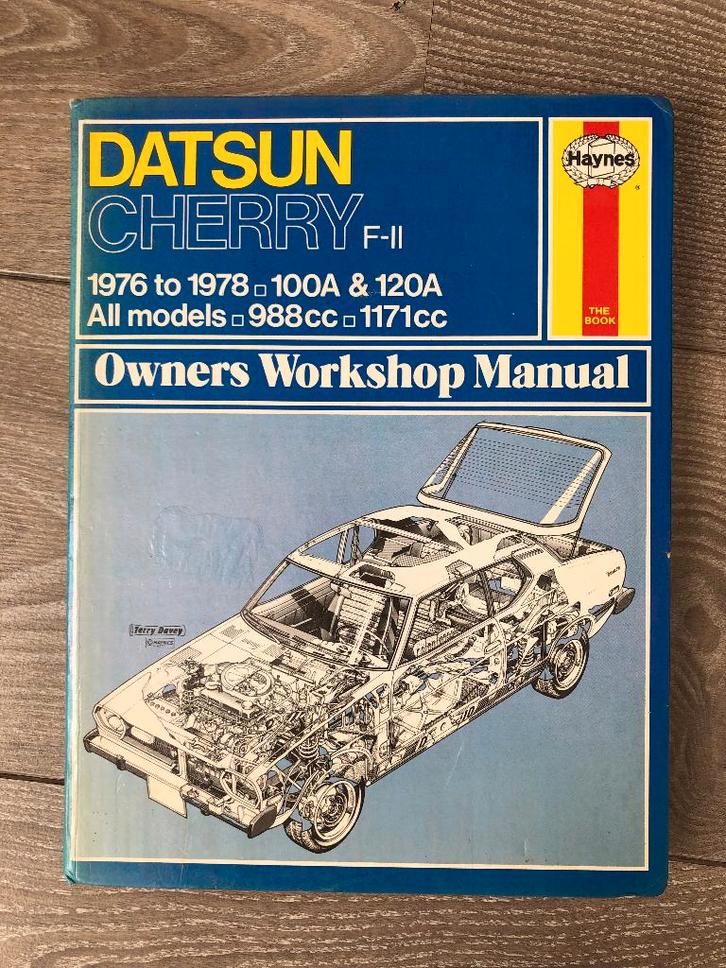 Haynes Manual Datsun Cherry F-II 100A & 120A 1976-1978, Auto diversen, Handleidingen en Instructieboekjes, Ophalen of Verzenden