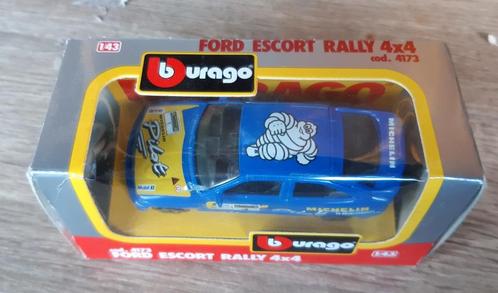 Ford escort rally 4X4 Bburago, Hobby en Vrije tijd, Modelauto's | 1:43, Nieuw, Auto, Overige merken, Ophalen of Verzenden
