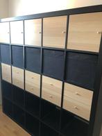 IKEA Kallax 5x5 met laden en kastjes, Huis en Inrichting, Kasten | Overige, Ophalen, Gebruikt