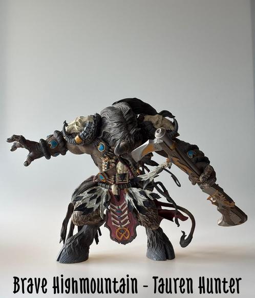 World of Warcraft Brave Highmountain Tauren Hunter, Verzamelen, Poppetjes en Figuurtjes, Gebruikt, Ophalen of Verzenden