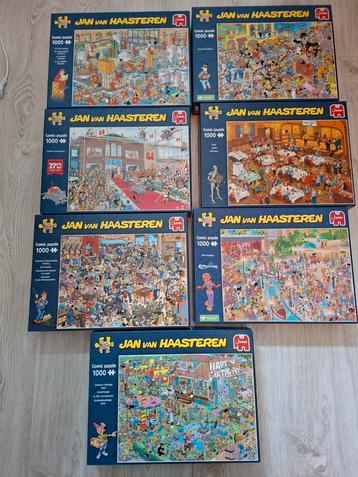 Jan van Haasterenpuzzels 1000 stukjes(7 stuks. Los kan ook ) beschikbaar voor biedingen