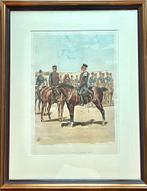 Litho Kolonel 3e Reg. Huzaren W.C.Staring, Ophalen