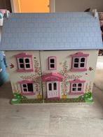 Leuk houten poppenhuis, Ophalen, Gebruikt, Poppenhuis