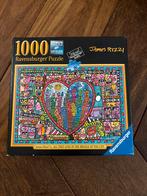 Ravensburger Puzzel - James Rizzi - 1000 stukjes, Hobby en Vrije tijd, Denksport en Puzzels, Ophalen of Verzenden, 500 t/m 1500 stukjes