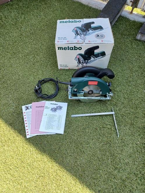 metabo ks 54 sp , cirkelzaag , 1010 watt , 6000 tpm , 160 mm, Doe-het-zelf en Verbouw, Gereedschap | Zaagmachines, Zo goed als nieuw