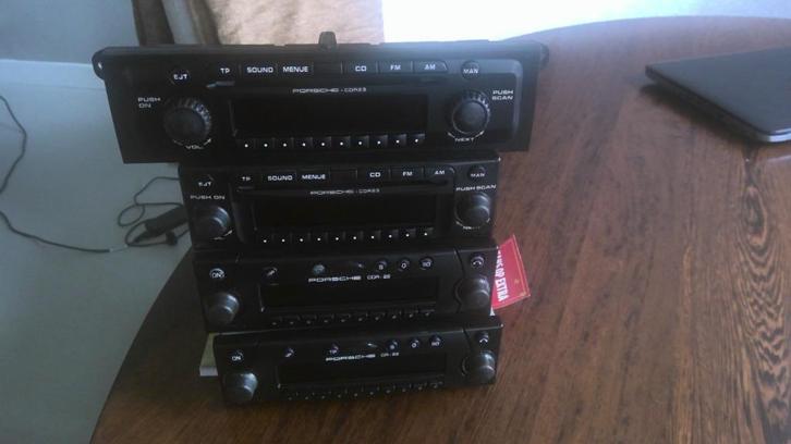 porsche radio cr22,cdr22, cdr23 inruil mogelijk., Auto-onderdelen, Dashboard en Schakelaars, Porsche, Nieuw, Ophalen of Verzenden