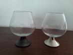 Set van 2 Cognac Glazen, Ophalen, Glas of Glazen, Effen, Glas